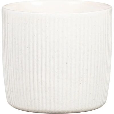 Scheurich - Solido Linea 909 - Weiß - 21,2 cm Durchmesser - Indoor pot planter Scheurich - Solido Linea 909 - Weiß - 21,2 cm Durchmesser - Indoor pot planter