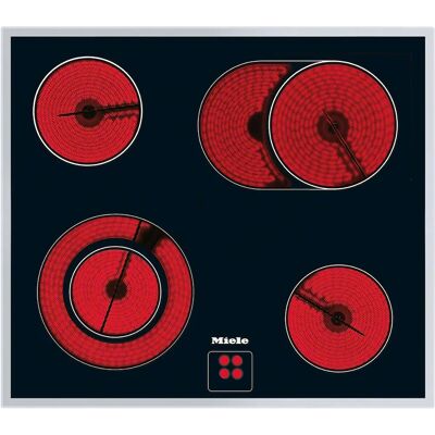 Miele KM 6013 - Schwarz - Kochfeld Miele KM 6013 - Schwarz - Kochfeld