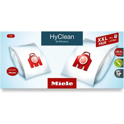 Miele FJM HyClean 3D Efficiency - Sac à poussière - Publicité Miele FJM HyClean 3D Efficiency - Sac à poussière - Publicité