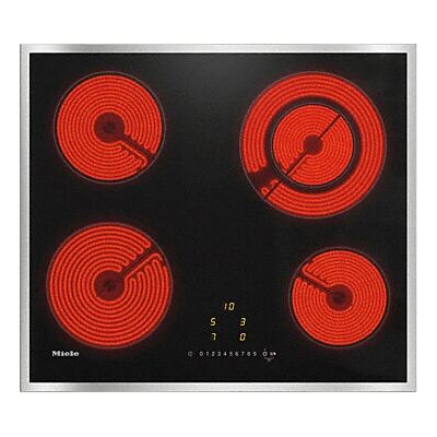 Miele KM 6520 FR - Preto - Placa elétrica Miele KM 6520 FR - Preto - Placa elétrica