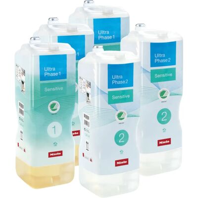 Miele UltraPhase Sensitive Waschmittel-Set – 5 Kartuschen für TwinDos Miele UltraPhase Sensitive Waschmittel-Set – 5 Kartuschen für TwinDos