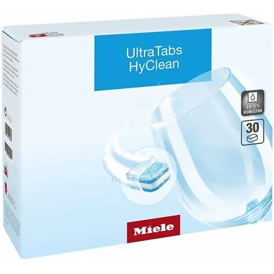 Miele UltraTabs HyClean - 30 Stück Geschirrspültabs - Effektive Reinigung Miele UltraTabs HyClean - 30 Stück Geschirrspültabs - Effektive Reinigung