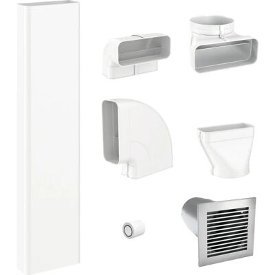 Miele DFKS-A-1 - Flachkanal-Set Abluft Miele DFKS-A-1 - Flachkanal-Set Abluft