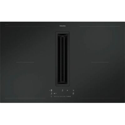 Miele KMDA 7676 FL-U Black - 80 cm - integrierter Dunstabzug - Induktionskochfeld Miele KMDA 7676 FL-U Black - 80 cm - integrierter Dunstabzug - Induktionskochfeld