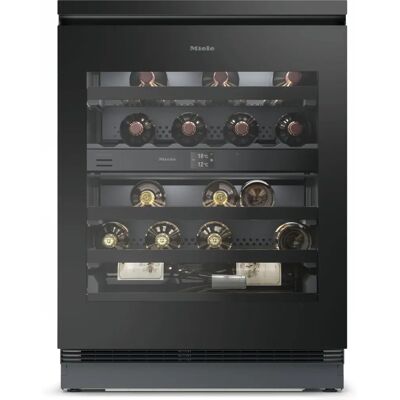 Miele KWTUS 7074 F Adega de vinho preta - Adega de vinho Miele KWTUS 7074 F Adega de vinho preta - Adega de vinho
