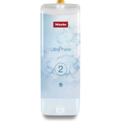 Detergente UltraPhase 2 da Miele - Branco, 1400ml, Edição de Aniversário Detergente UltraPhase 2 da Miele - Branco, 1400ml, Edição de Aniversário