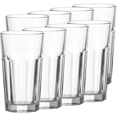 Leonardo Home Leonardo Rock XL Trinkgläser - 8 Stück, 540ml Leonardo Home Leonardo Rock XL Trinkgläser - 8 Stück, 540ml