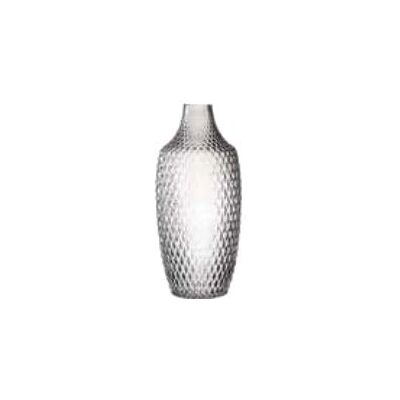 Vaso in vetro grigio a forma di bottiglia Leonardo - Vaso Vaso in vetro grigio a forma di bottiglia Leonardo - Vaso