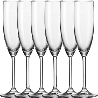 LEONARDO Daily Sektglas - 6-teiliges Set LEONARDO Daily Sektglas - 6-teiliges Set