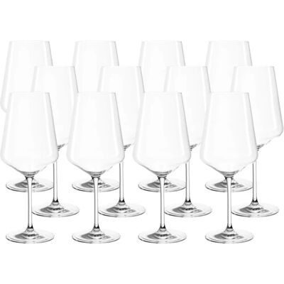 Leonardo Puccini - Geometrisches Rotweinglas 750ml - 12er Set Leonardo Puccini - Geometrisches Rotweinglas 750ml - 12er Set