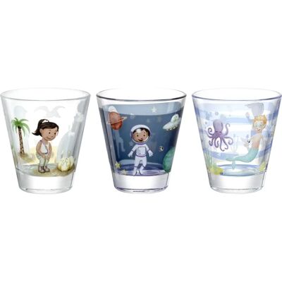 Leonardo Barneserviser - 215ml Flerfarget sett - Barneutstyr Leonardo Barneserviser - 215ml Flerfarget sett - Barneutstyr
