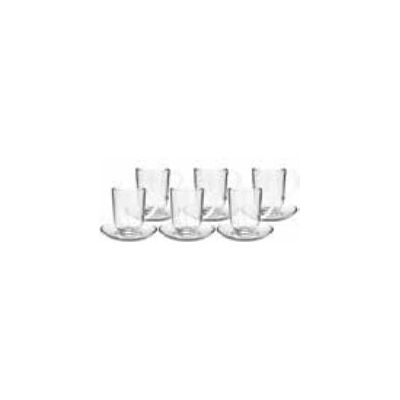 LEONARDO NAPOLI Gläser-Set - 6 Transparente Kaffee Latte Tassen LEONARDO NAPOLI Gläser-Set - 6 Transparente Kaffee Latte Tassen
