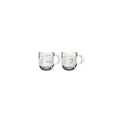 Leonardo 025604 Tasse - Set aus 2, Transparent - Heißgetränkebecher Leonardo 025604 Tasse - Set aus 2, Transparent - Heißgetränkebecher