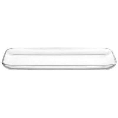 LEONARDO Ciao Piattaforma di Servizio in Vetro Rettangolare - Serving Platter LEONARDO Ciao Piattaforma di Servizio in Vetro Rettangolare - Serving Platter
