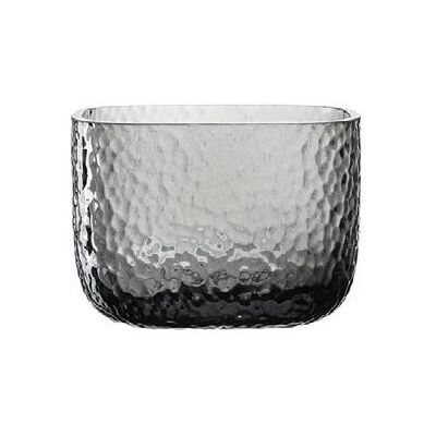 Leonardo Vazen - Grijs, Transparant Glas - 13 cm Leonardo Vazen - Grijs, Transparant Glas - 13 cm