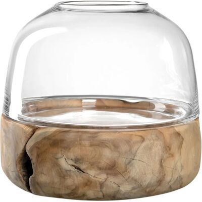 LEONARDO - 033759 - braun - rund - vase LEONARDO - 033759 - braun - rund - vase
