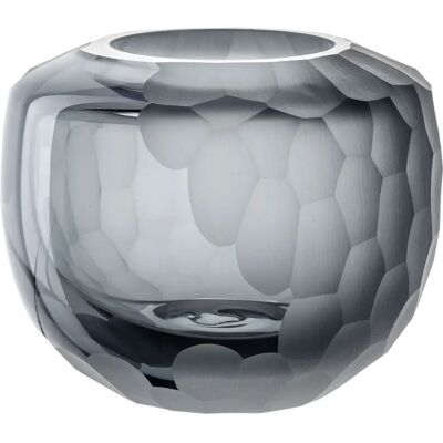 Leonardo Bellagio Vase - Anthracite - 9cm Leonardo Bellagio Vase - Anthracite - 9cm