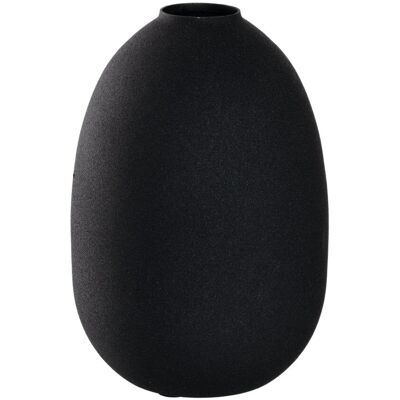 Leonardo Vase Svart - Moderne Metalldesign - 2 Størrelser - Hjemmedekorasjon Leonardo Vase Svart - Moderne Metalldesign - 2 Størrelser - Hjemmedekorasjon