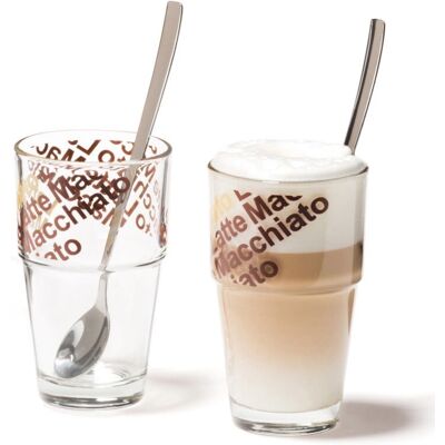 LEONARDO L042553 Kaffeglass - Varmebestandige, Stabelbare, 2 stk LEONARDO L042553 Kaffeglass - Varmebestandige, Stabelbare, 2 stk
