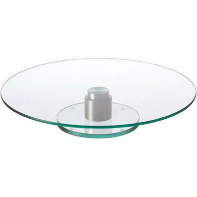 LEONARDO Turn Plato de pastel de vidrio - 33cm, Transparente LEONARDO Turn Plato de pastel de vidrio - 33cm, Transparente