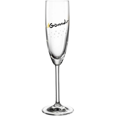 Leonardo 044516 Sektglas - 200 ml - Kristall, Elegant Leonardo 044516 Sektglas - 200 ml - Kristall, Elegant