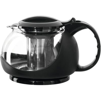 Montana 050250 Teekanne - 1000 ml Schwarz, Transparent Montana 050250 Teekanne - 1000 ml Schwarz, Transparent