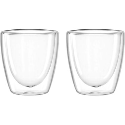 LEONARDO Duo Tasse - Set de 2 mugs transparents LEONARDO Duo Tasse - Set de 2 mugs transparents