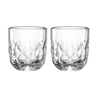 Leonardo Gocce Kaffee Glas - 220ml - 2er Set Leonardo Gocce Kaffee Glas - 220ml - 2er Set