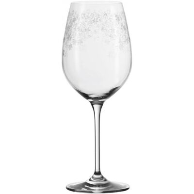 LEONARDO Chateau Hvitt vin glass - Elegant blomsterdesign, Tåler oppvaskmaskin LEONARDO Chateau Hvitt vin glass - Elegant blomsterdesign, Tåler oppvaskmaskin