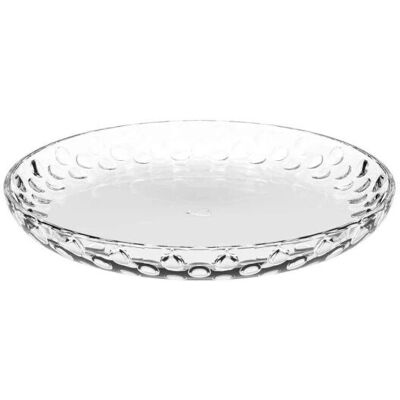 Leonardo Cucina Optic Rundt Glasfat - Plate Leonardo Cucina Optic Rundt Glasfat - Plate