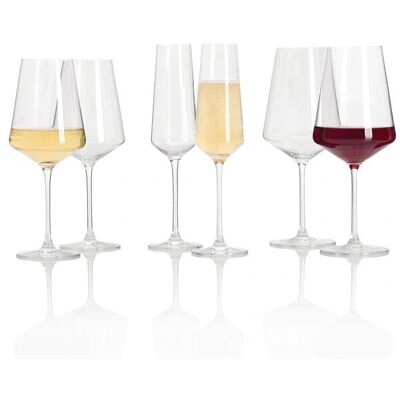 Set di bicchieri da vino Leonardo Puccini - 18 pezzi Set di bicchieri da vino Leonardo Puccini - 18 pezzi
