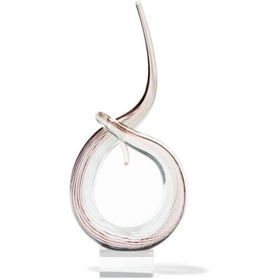 LEONARDO Ease Dekorativ Skulptur - Avslappnande Glasstaty LEONARDO Ease Dekorativ Skulptur - Avslappnande Glasstaty