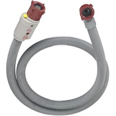 Haas & sohn Haas Kunststoff-Sicherheits-Zulaufschlauch - Watersafe - 1,5m - Zubehör Waschen + Trocknen Haas & sohn Haas Kunststoff-Sicherheits-Zulaufschlauch - Watersafe - 1,5m - Zubehör Waschen + Trocknen