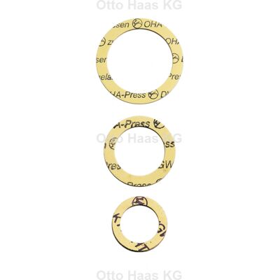 HAAS - 8838 - 60x78x1.8mm - Gelb - Dichtung HAAS - 8838 - 60x78x1.8mm - Gelb - Dichtung