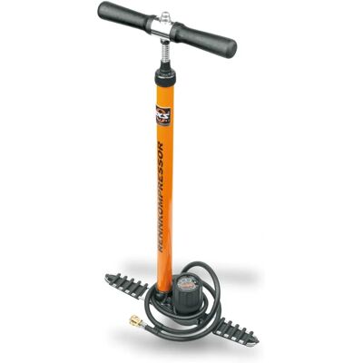 Pompa a pavimento SKS Germania Rennkompressor - Compatibile con valvole bici - 16 bar Pompa a pavimento SKS Germania Rennkompressor - Compatibile con valvole bici - 16 bar
