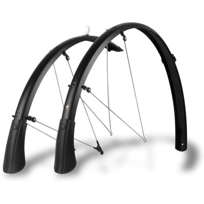 Para-lamas de bicicleta SKS Bluemels MATT 45 - Conjunto - Preto Para-lamas de bicicleta SKS Bluemels MATT 45 - Conjunto - Preto