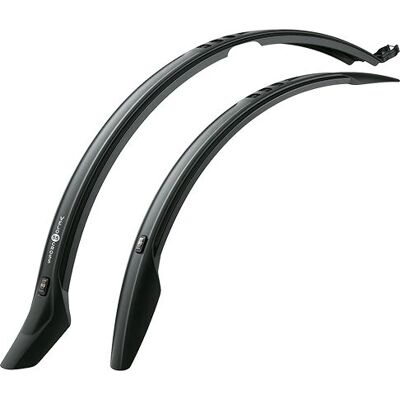 SKS Velo 55 Cross Parafanghi - Plastica resistente agli urti, 28" - Nero - Set SKS Velo 55 Cross Parafanghi - Plastica resistente agli urti, 28" - Nero - Set