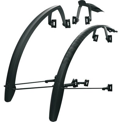 SKS Speedrocker Gravel/Weg Fenderset - 700c - Zwart / 32-42mm Banden SKS Speedrocker Gravel/Weg Fenderset - 700c - Zwart / 32-42mm Banden