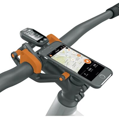 SKS Abstandshalter für Smartphone-Halterung - Schwarz/Orange SKS Abstandshalter für Smartphone-Halterung - Schwarz/Orange