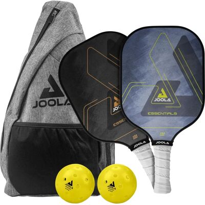 Ensemble Pickleball JOOLA Essentials - Multicolore (Gris, Jaune, Noir, Bleu, Vert, Bronze, Blanc) Ensemble Pickleball JOOLA Essentials - Multicolore (Gris, Jaune, Noir, Bleu, Vert, Bronze, Blanc)
