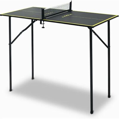 JOOLA Mini Dark-Grey Compact Table Tennis - Indoor Recreational JOOLA Mini Dark-Grey Compact Table Tennis - Indoor Recreational