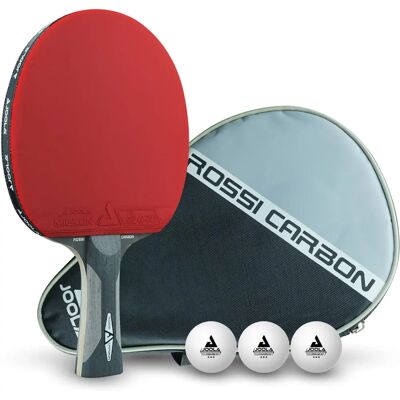 Racchetta da Ping Pong JOOLA Rosskopf Carbon - Fibre di Carbonio, 7 Stelle Racchetta da Ping Pong JOOLA Rosskopf Carbon - Fibre di Carbonio, 7 Stelle