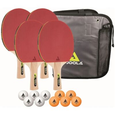 Joola Family Tischtennis-Set - 4 Schläger, 10 Bälle Joola Family Tischtennis-Set - 4 Schläger, 10 Bälle