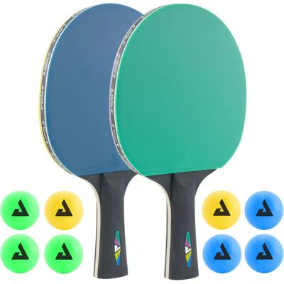 JOOLA Modèle 54814 - Ensemble de Tennis de Table Coloré JOOLA Modèle 54814 - Ensemble de Tennis de Table Coloré