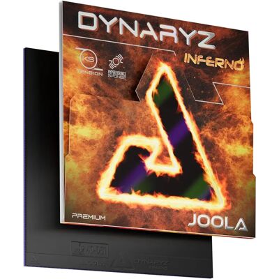Housse pour raquette de tennis de table JOOLA Dynaryz Inferno - Publicité Housse pour raquette de tennis de table JOOLA Dynaryz Inferno - Publicité