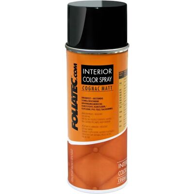 Spray intérieur Foliatec 400 ml Cognac Mat - Publicité Spray intérieur Foliatec 400 ml Cognac Mat - Publicité