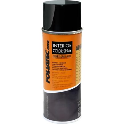Spray de Interior Gris Foliatec - Acabado Mate - 400 ml - Pintura en Spray Spray de Interior Gris Foliatec - Acabado Mate - 400 ml - Pintura en Spray
