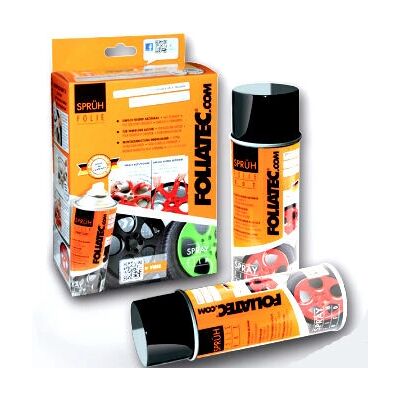 Set di vernice spray FOLIATEC Spray Film 400 ml 2 pezzi Set di vernice spray FOLIATEC Spray Film 400 ml 2 pezzi