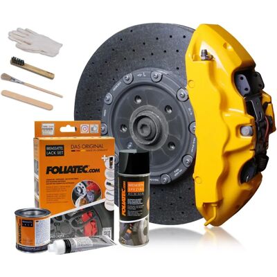 Set de Pintura para Calipers de Freno Amarillo Foliatec FO2195 Set de Pintura para Calipers de Freno Amarillo Foliatec FO2195