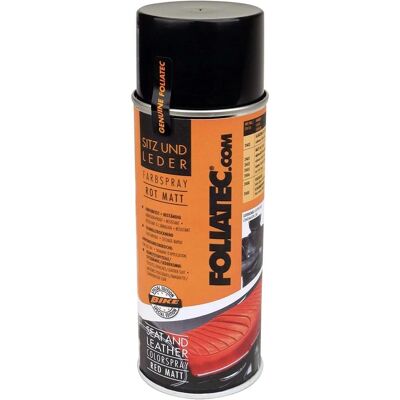 Foliatec 2406 Rojo Cuero Spray - Pintura en aerosol para cuero Foliatec 2406 Rojo Cuero Spray - Pintura en aerosol para cuero
